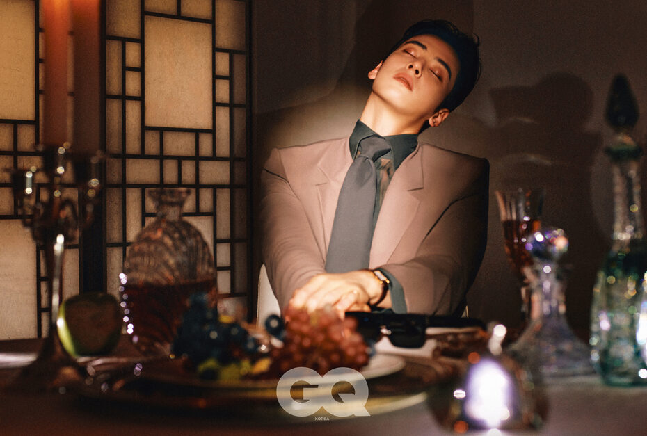 [정보/소식] GQ 차은우 생로랑 화보 | 인스티즈