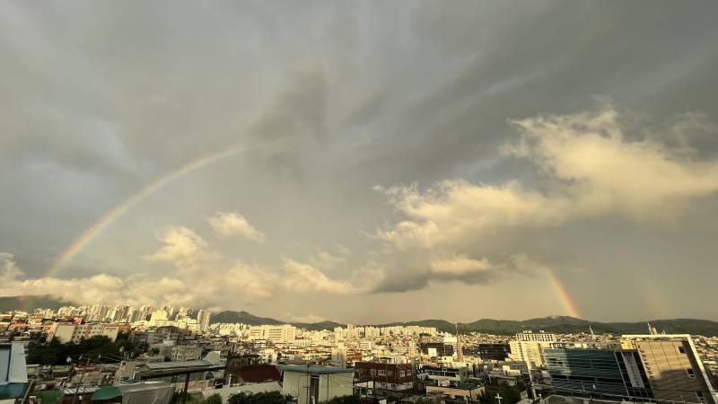 [잡담] 무지개 떴어🌈 | 인스티즈