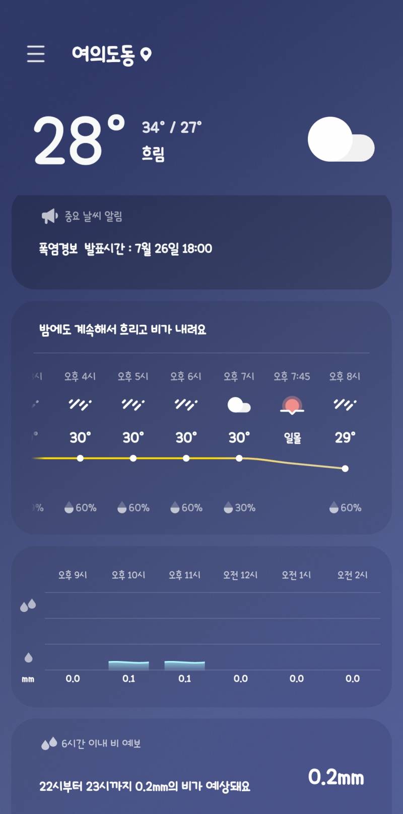 [잡담] 내일 날씨 대박 | 인스티즈