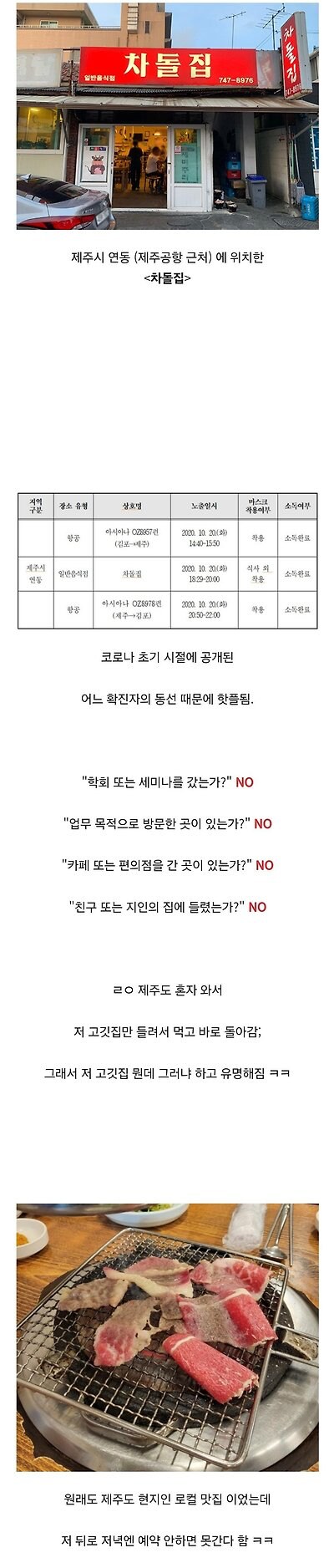 코로나 확진자가 유행시킨 맛집 | 인스티즈