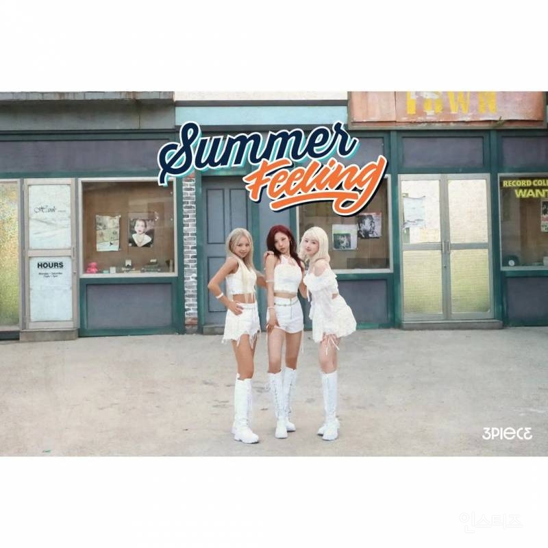 3piece(쓰리피스) 1st Digital Single [SummerFeeling] 단체 컨셉포토 | 인스티즈