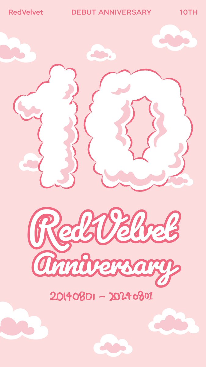 [정보/소식] Red Velvet Debut 10th Anniversary 8.1 Congratulations! | 인스티즈