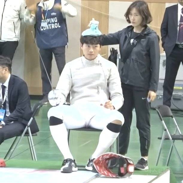 해외 인스타에서 난리날 만한 오상욱 선수 얼굴+피지컬🇰🇷🥇🤺 | 인스티즈