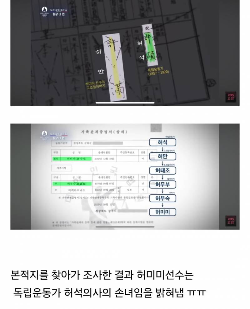 파리올림픽 유도 은메달리스트 허미미 본인도 몰랐던 독립운동가 후손임을 알게 된 이유 | 인스티즈