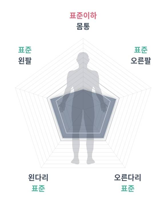 [잡담] 인바디 몸통 근육 표준이하는 흔해?? 여자! | 인스티즈