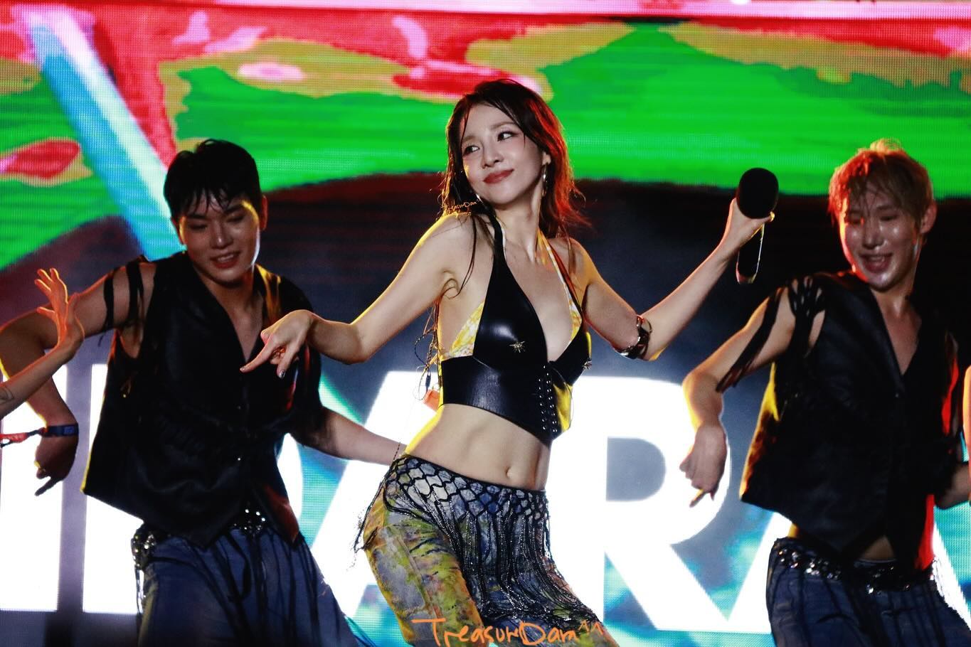 Sandara Park WATERBOMB SINGAPORE 2024