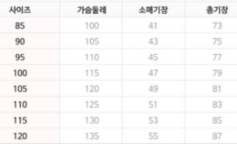 [잡담] 혹시 우리 홈,원정 기본 유니폼 사이즈표 있는 사람? | 인스티즈