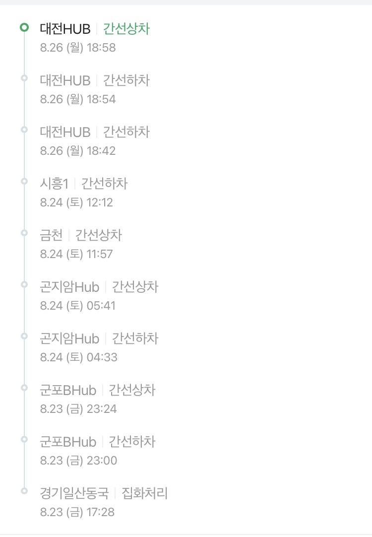 [잡담] 내 택배 왜케 여기저기 싸돌아다니니 | 인스티즈