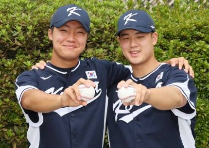 [정보/소식] '고교야구 최대어' 정현우-정우주 "신인 드래프트 1순위는 양보 못하죠” | 인스티즈