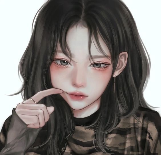 [잡담] 이 그림 김민주랑 닮았어? | 인스티즈