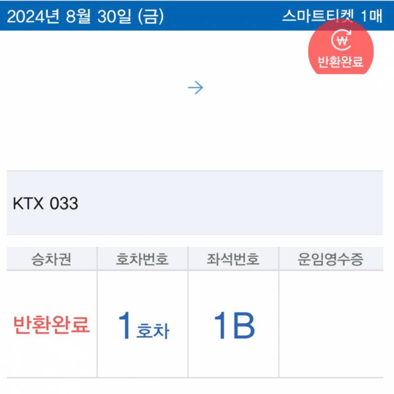 [잡담] ktx 반환 잘 아는 사람 !! | 인스티즈