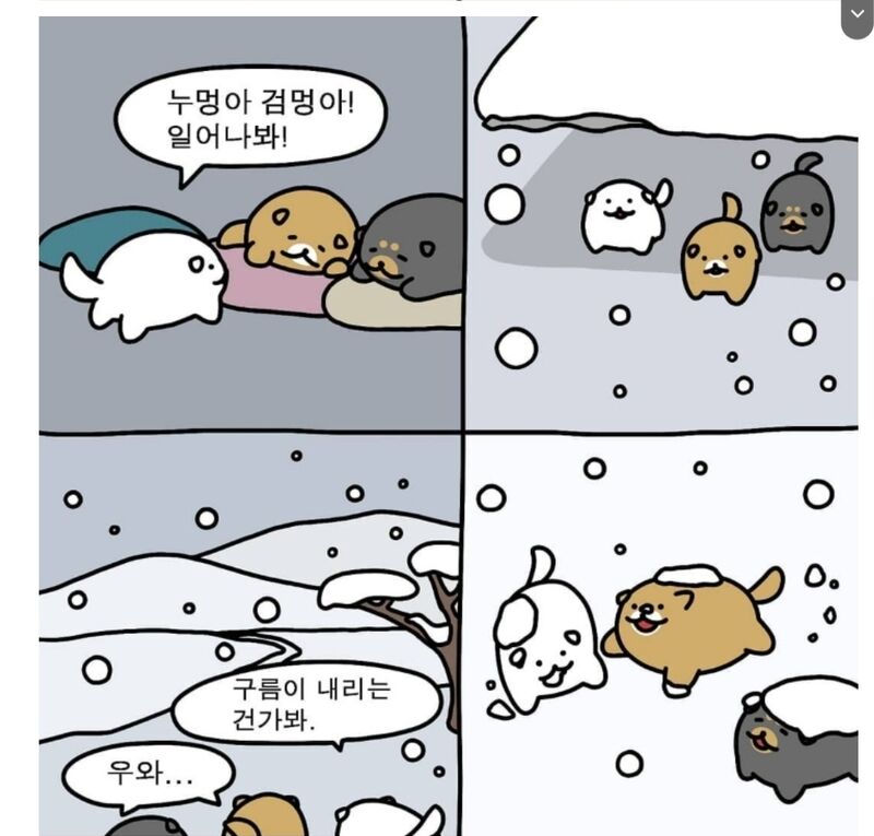 힐링되는 시골강아지 누멍이.manhwa | 인스티즈