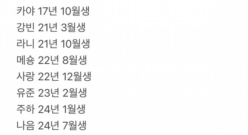 [잡담] 보는 유튜버 아가들 나이가 너무 헷갈리고 맨날 까먹어서 | 인스티즈