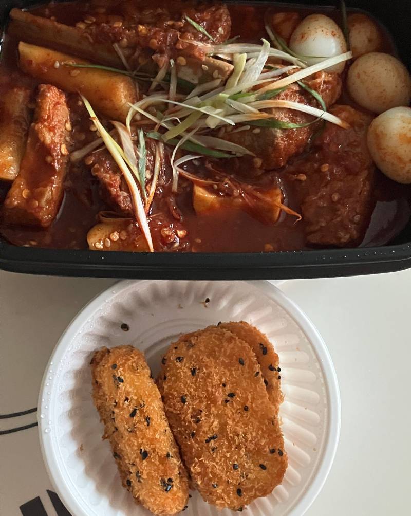 [잡담] 갈비찜에 고구마 고로케 먹는다 | 인스티즈