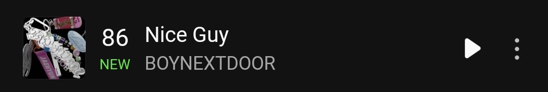 [정보/소식] 보이넥스트도어 Nice Guy 멜론 일간 86위 진입 | 인스티즈