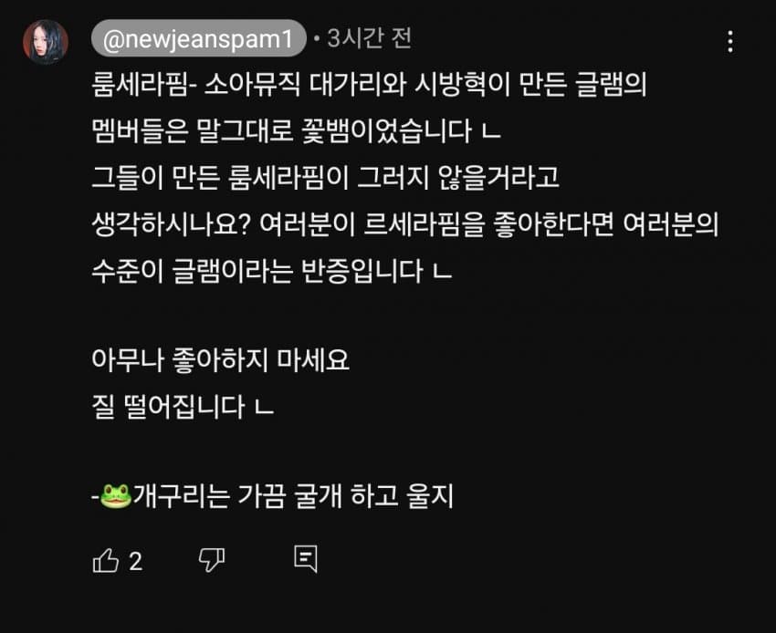 [마플] 점점 선을 넘는 뉴진스 팬튜브 | 인스티즈