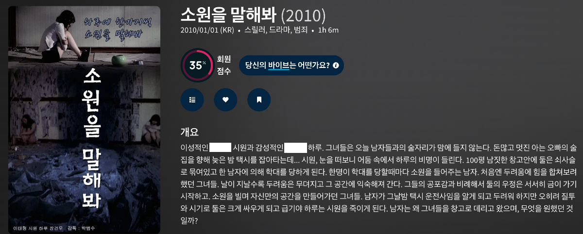 [마플] 빅토리 만든 박범수 감독이 2010년에 만든 영화 (성범죄 묘사 주의) | 인스티즈