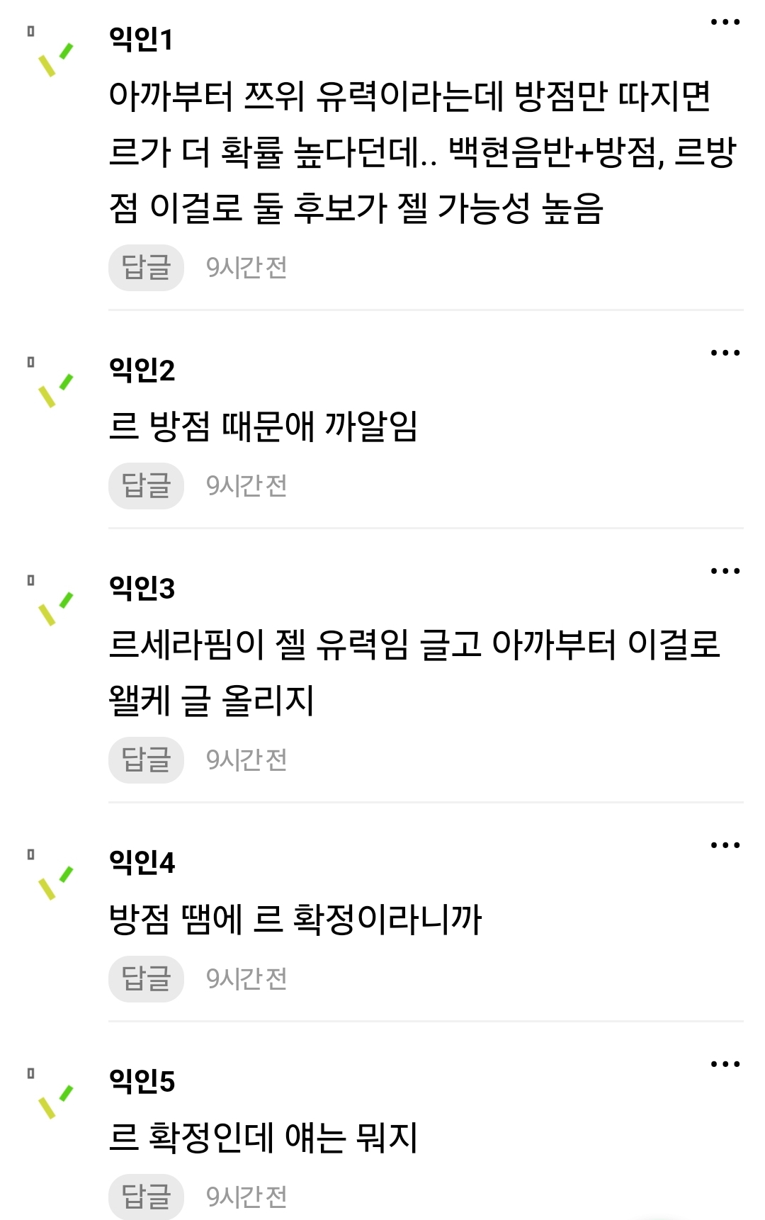 [정보/소식] 르세라핌 뮤뱅 1위 확정이라 떠들던 하이브 알바들 | 인스티즈