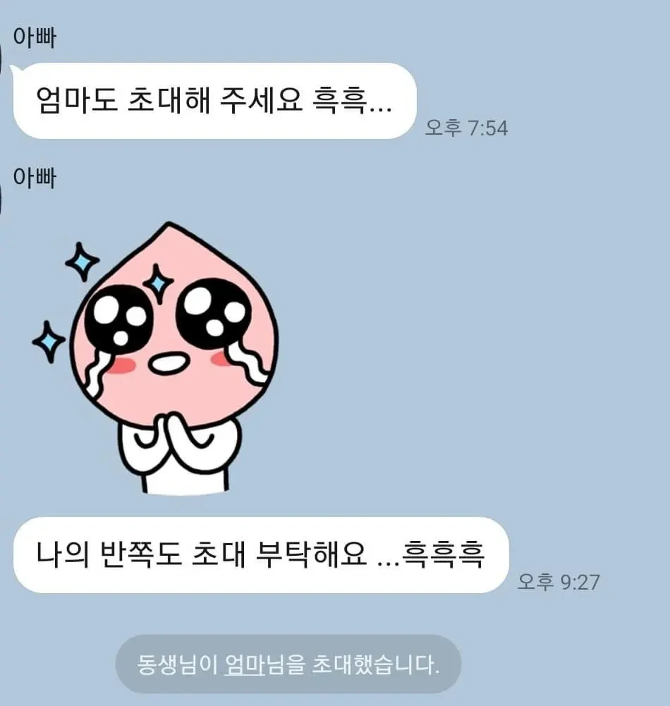 동생이 엄마 몰래 선물하자고 단톡방 팠는데 | 인스티즈