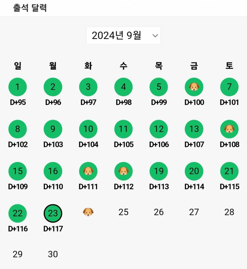 [잡담] 이번달 출석부 상근이가 5번 물고갔는데 | 인스티즈