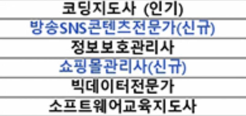 [잡담] 컴퓨터 관련 이중에서 어떤 자격증이 괜찮을까???!!!!!! | 인스티즈