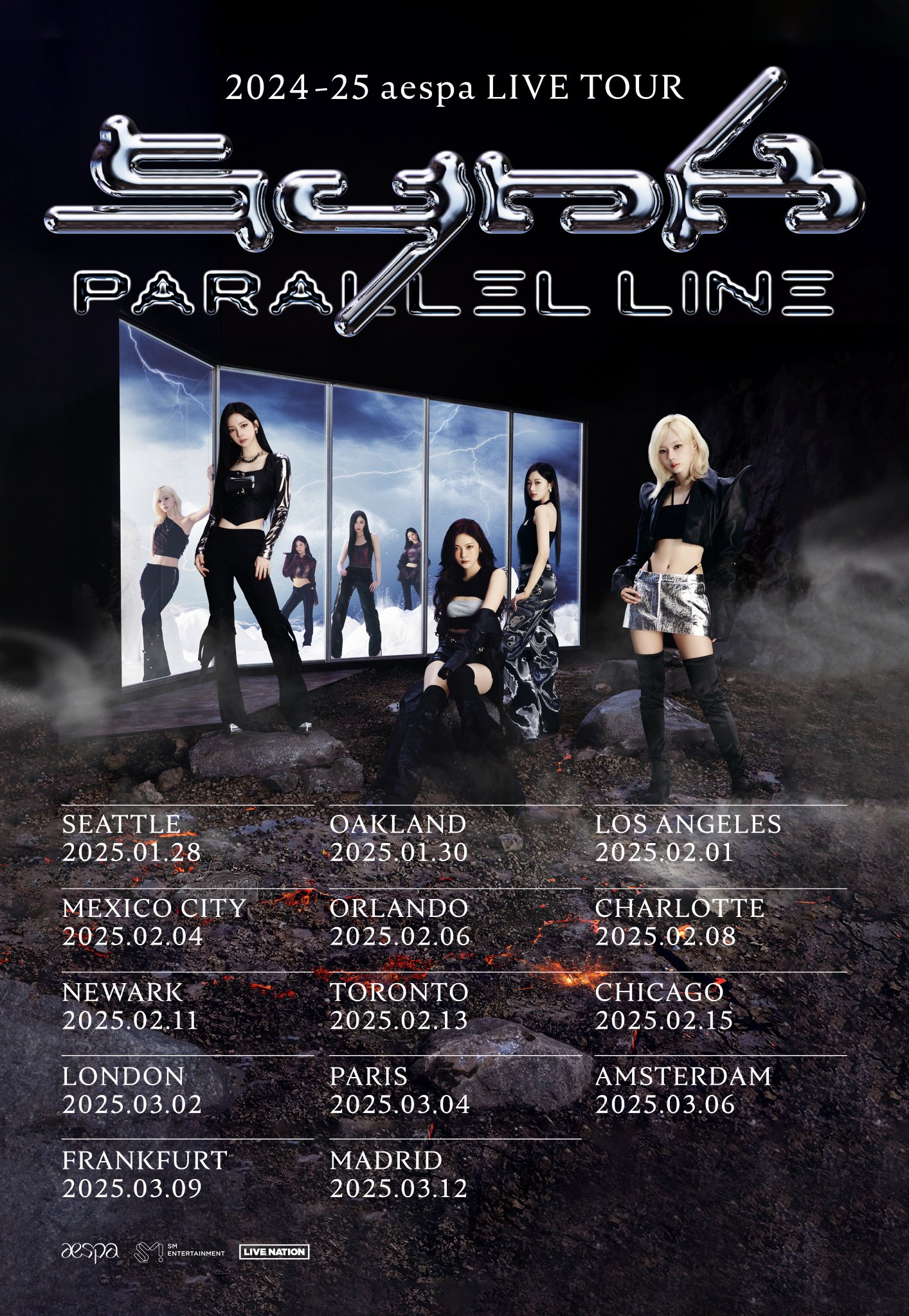 [정보/소식] 2024-2025 aespa LIVE TOUR - SYNK PARALLEL LINE | 인스티즈