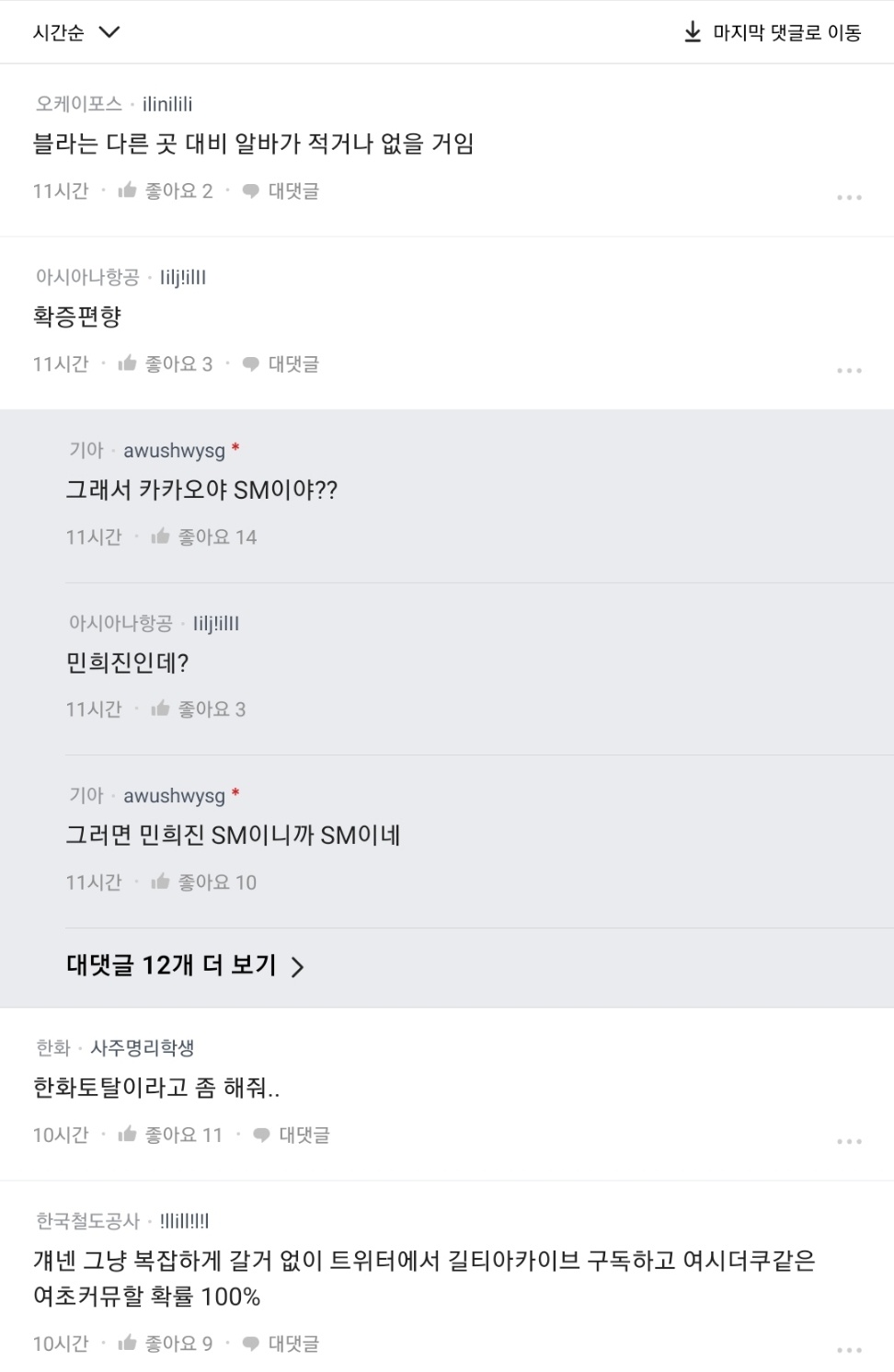 [마플] ㅋㅋㅋ하이브빠인가 지능문제임 이정도면 | 인스티즈