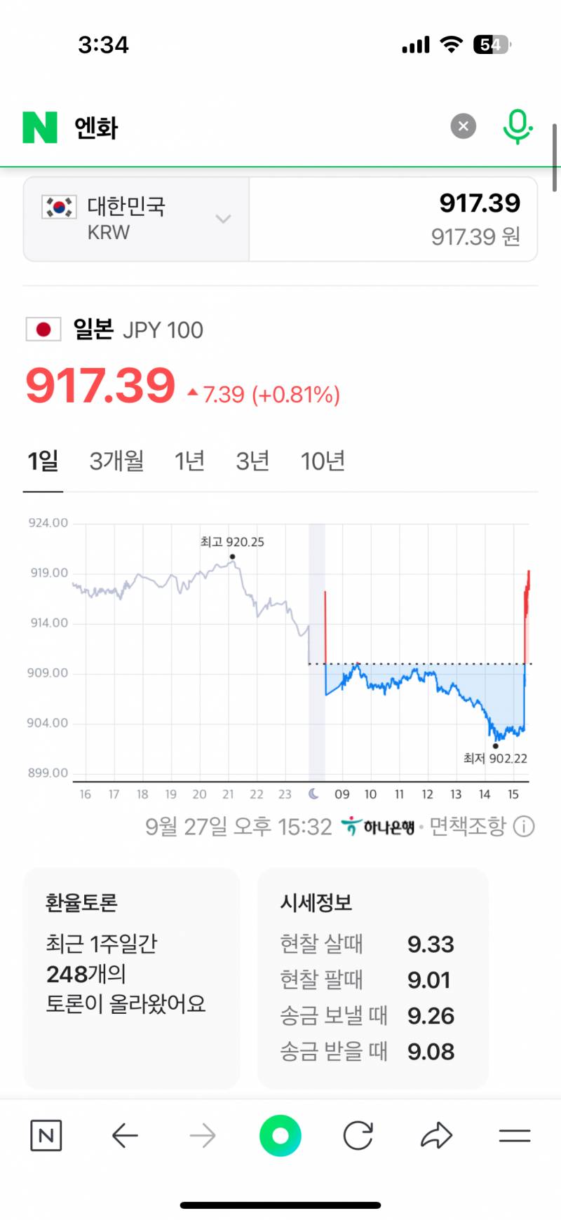 [잡담] 에엥 오늘 엔화 𝙒𝙝𝙮𝙧𝙖𝙣𝙤.. | 인스티즈