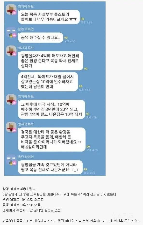 집값 때문에 싸우다 아내 죽이고 투신자살한 남편 | 인스티즈