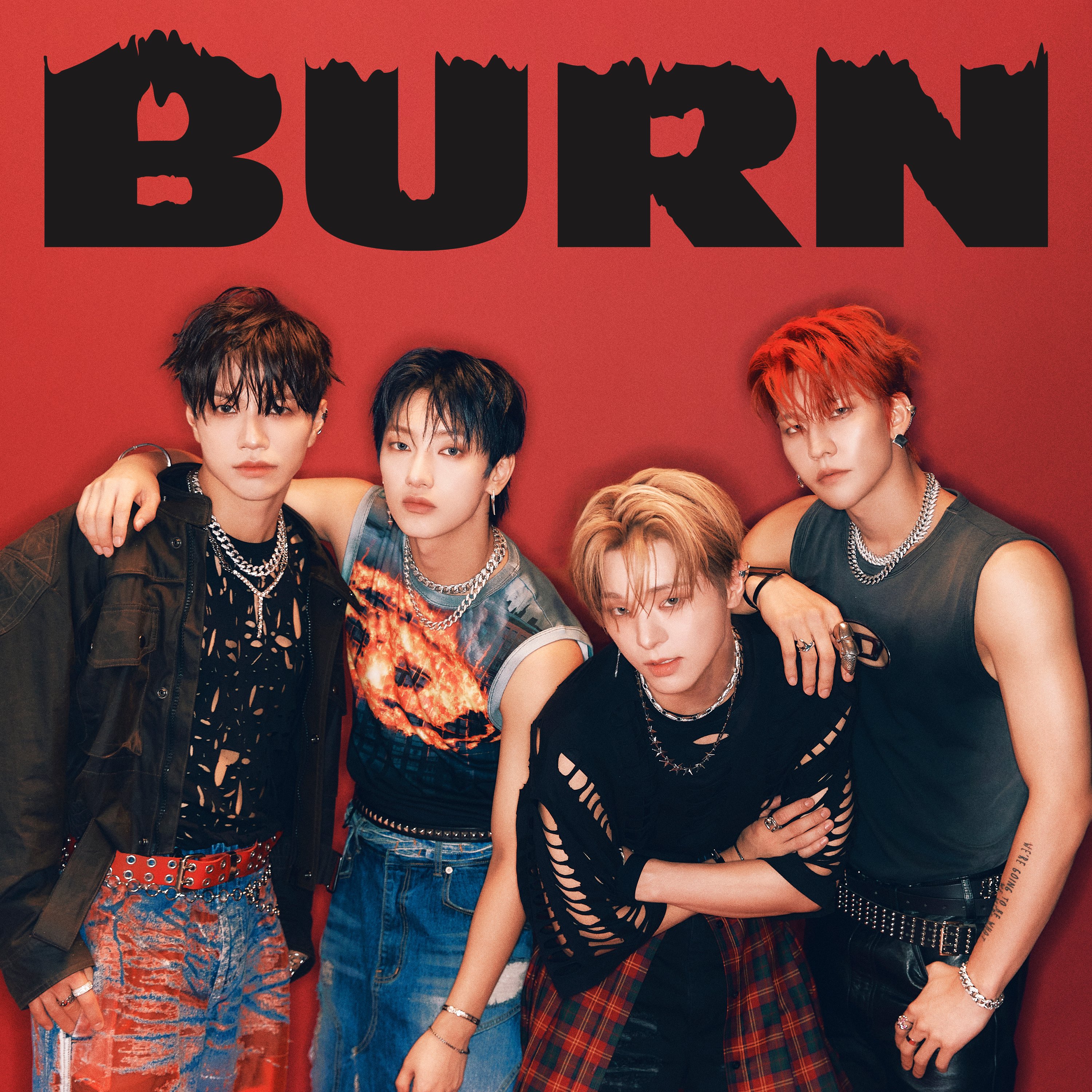 [정보/소식] VANNER(배너) 3RD MINI ALBUM [BURN] Online Album Cover | 인스티즈