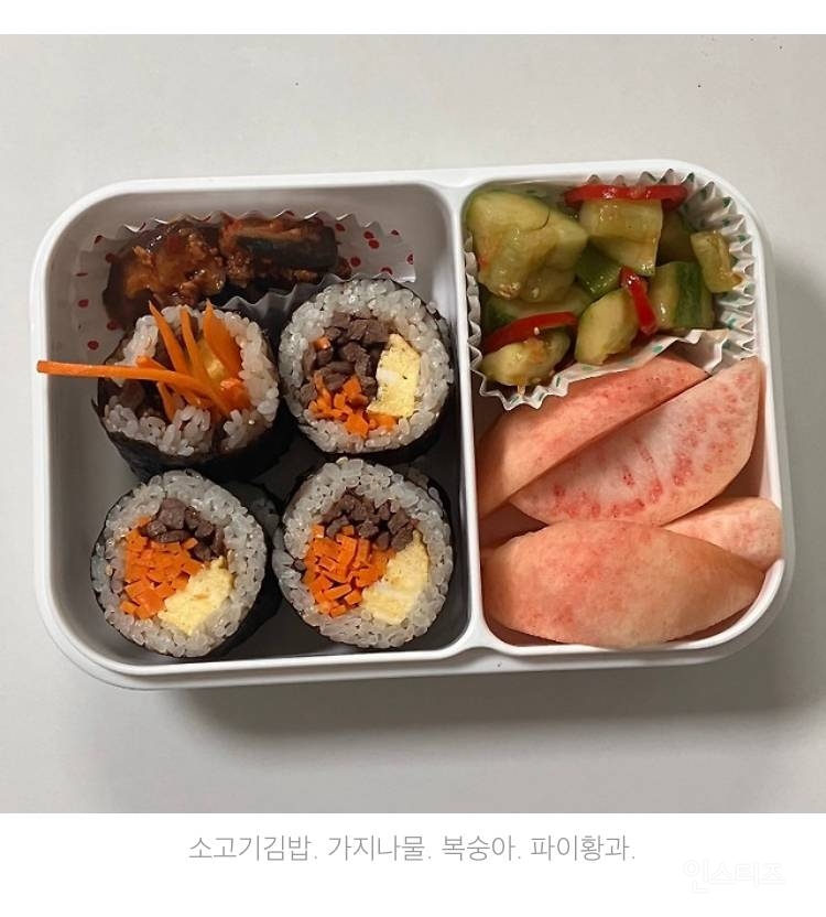 대만인 남자친구가 싸주는 한국 여자친구 도시락 | 인스티즈