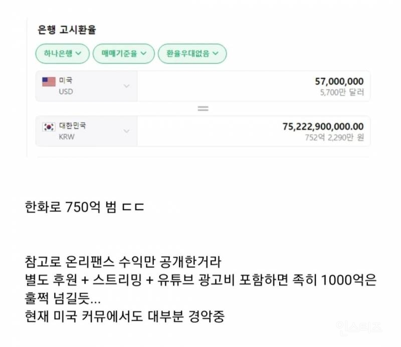 여캠이 솔직히 안 부럽기 힘든 이유 | 인스티즈