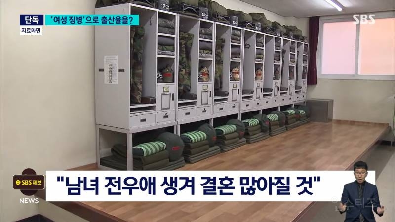 [단독] 한국군사문제연구원 "여성 징병제, 전우애로 출산율 상승 효과" | 인스티즈