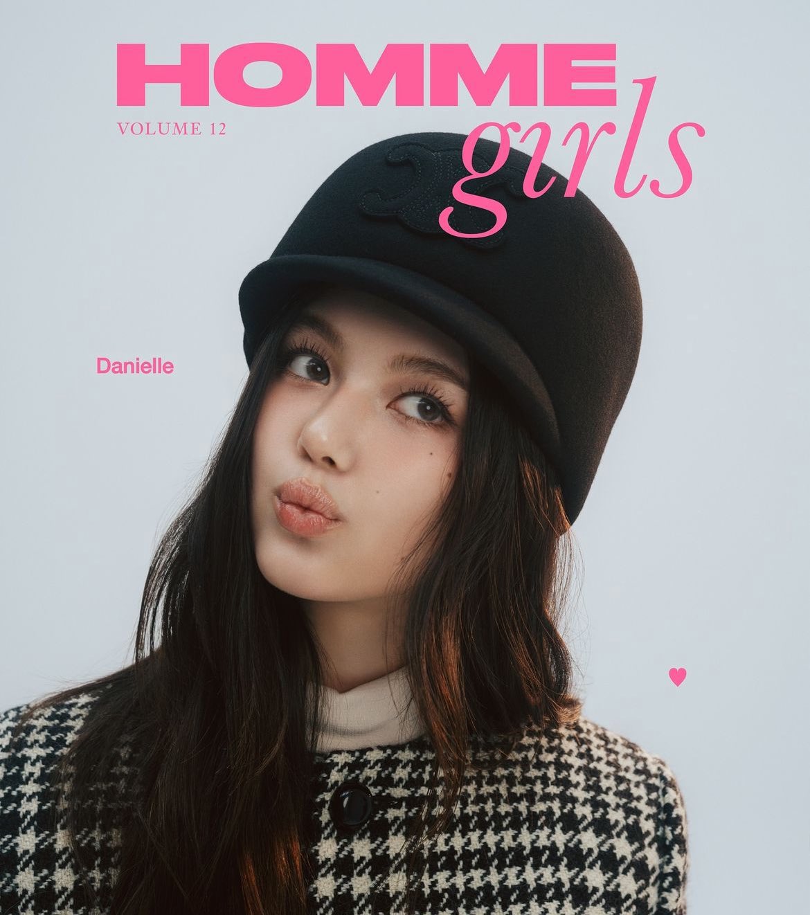 [정보/소식] 뉴진스 &lt;HommeGirls Volume 12&gt; 커버 단체 + 개인5종 | 인스티즈