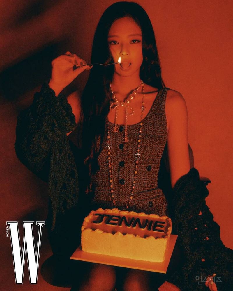 제니 × 샤넬 × Wkorea 11월호 커버/화보 | 인스티즈