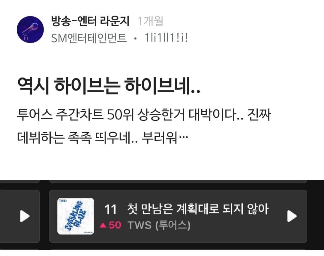 [마플] 이제야 이해 가는 하이브 직원 블라인드 댓글이다 | 인스티즈