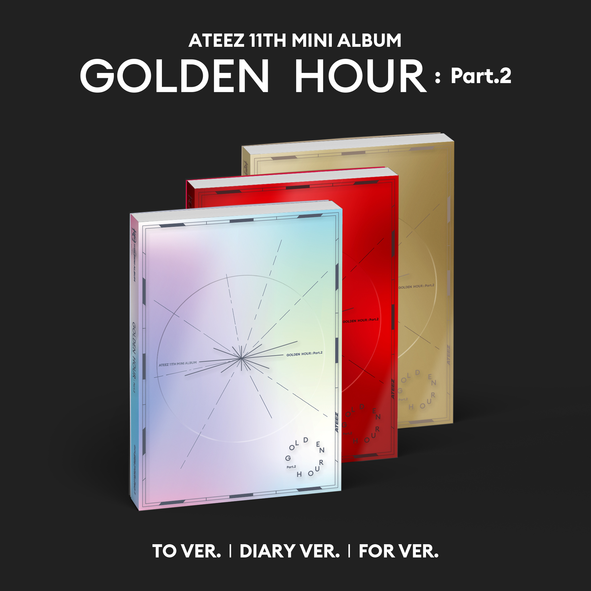 [정보/소식] 에이티즈 GOLDEN HOUR : Part.2 예약 판매 | 인스티즈