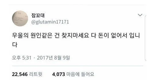 [잡담] 우울증의 원인 | 인스티즈