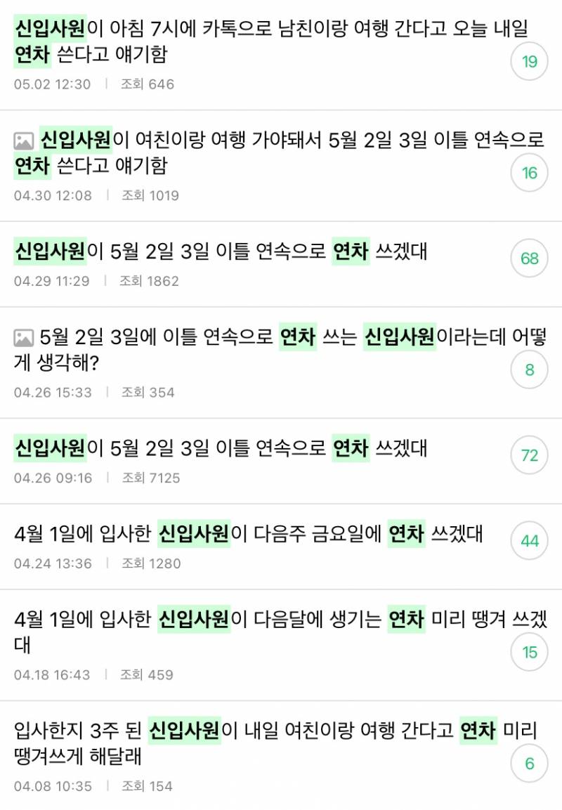 [잡담] 초록글 논문좌 = 월급좌 = 신입사원좌 = mbti도 적어줘 | 인스티즈