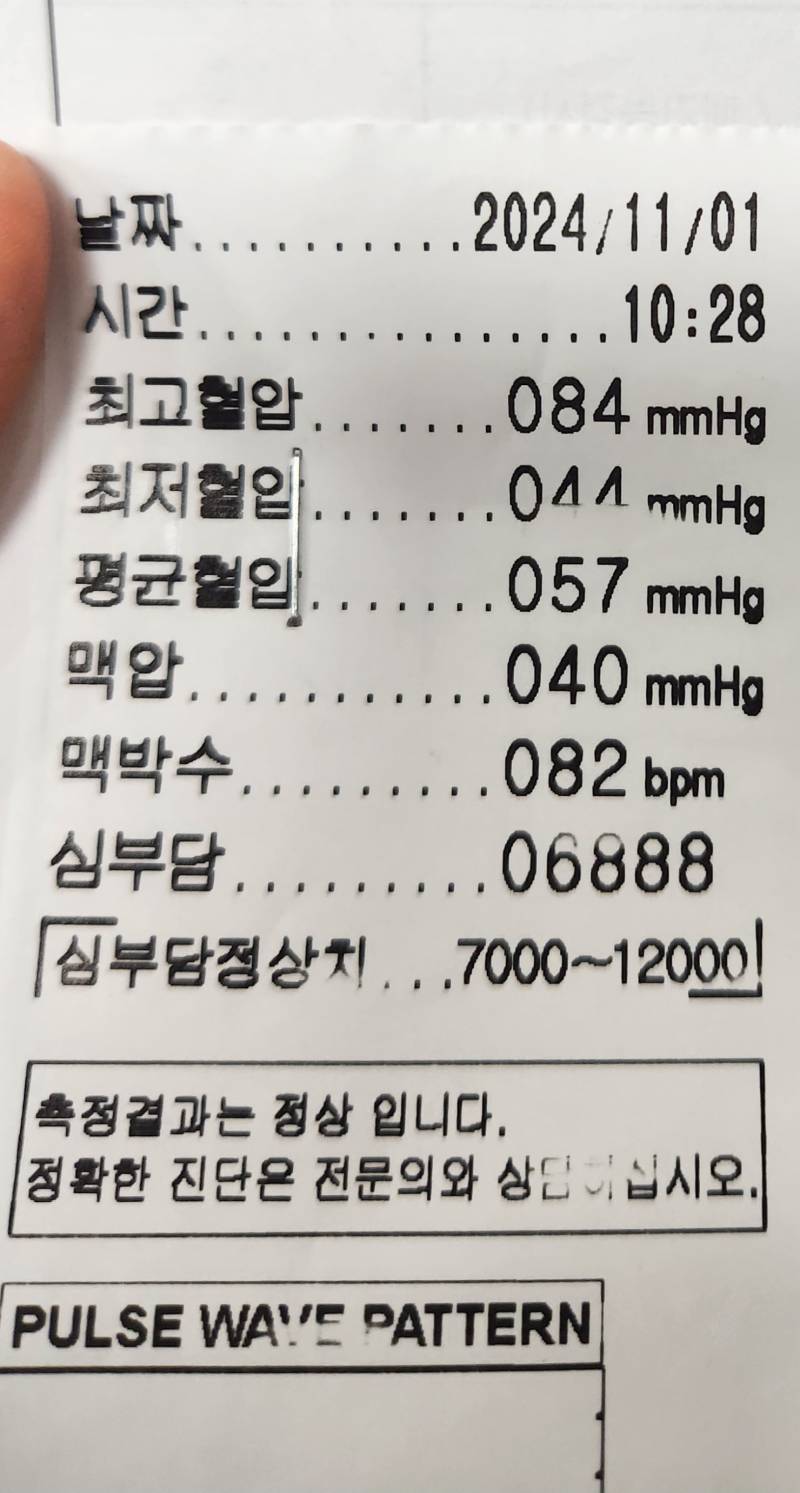 [잡담] 저체중익들 원래 혈압 낮게나와?? | 인스티즈