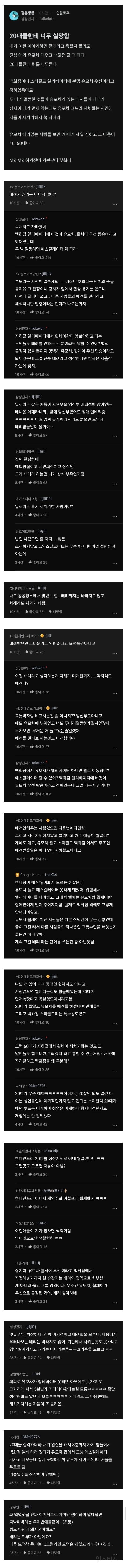 20대들에게 실망했다는 삼성전자(블라인드) | 인스티즈