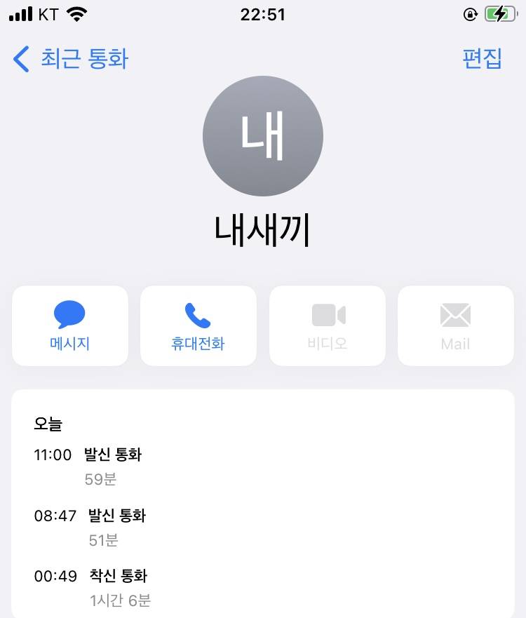 [잡담] 아니 뭐여 난 애인이랑 하루에 몇시간 통화하는지 궁금해서 봤더니 | 인스티즈