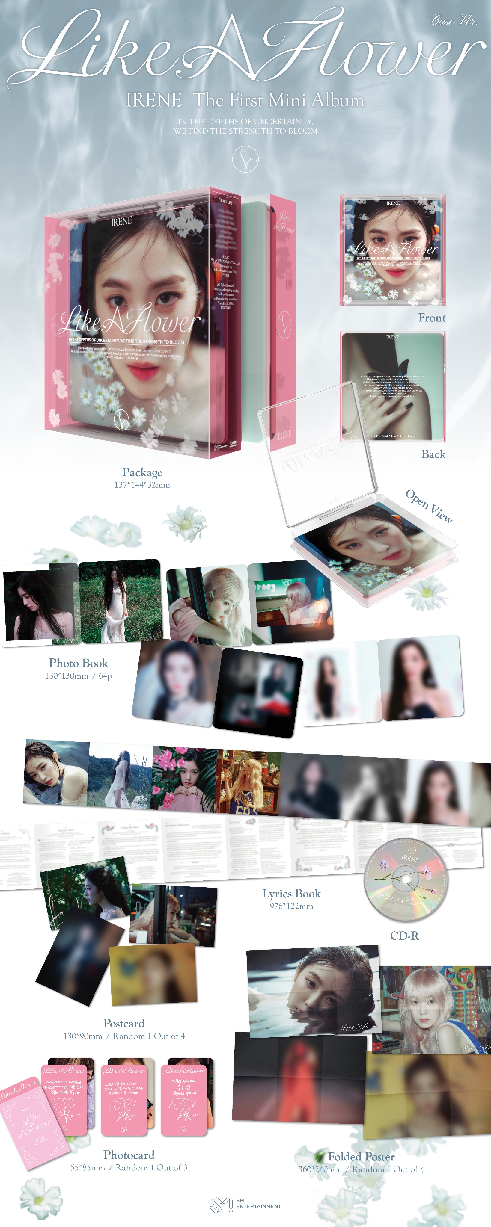 [정보/소식] IRENE 'Like A Flower' Album Details | 인스티즈