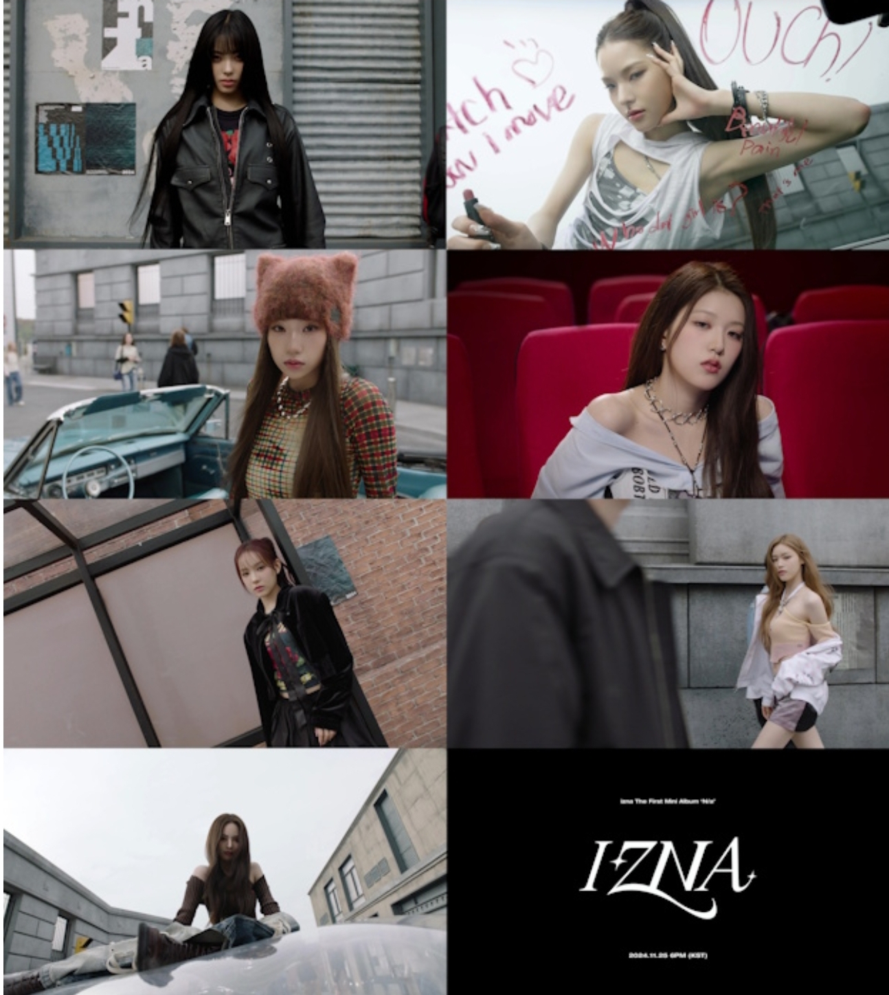 [정보/소식] izna(이즈나), 압도적 분위기 뽐낸 'IZNA' 뮤직비디오 티저…'중독성 강한 비트' | 인스티즈