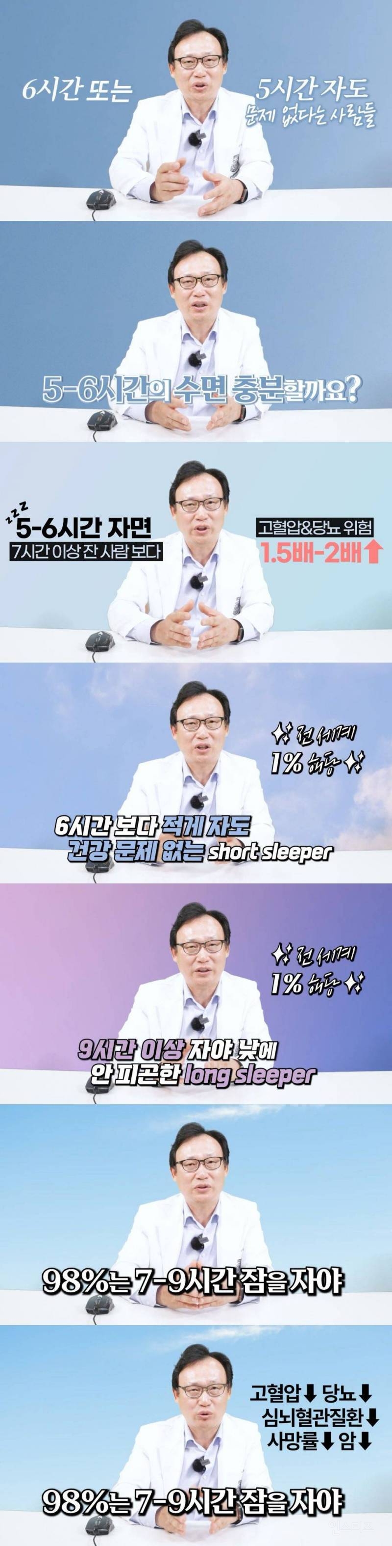 7시간 이상 자야하는 이유.jpg | 인스티즈