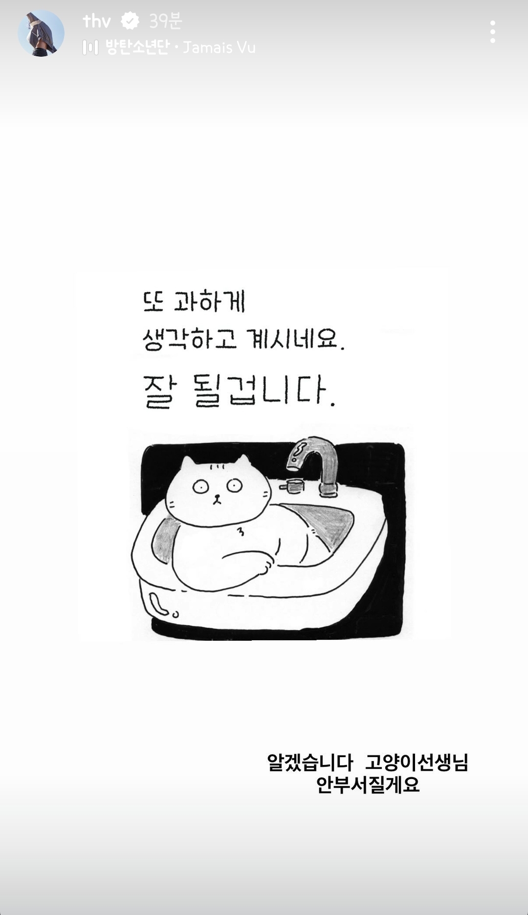 [마플] 아니 고양이 그림 가지고 저격이다 이 난리 난거 웃겨 | 인스티즈