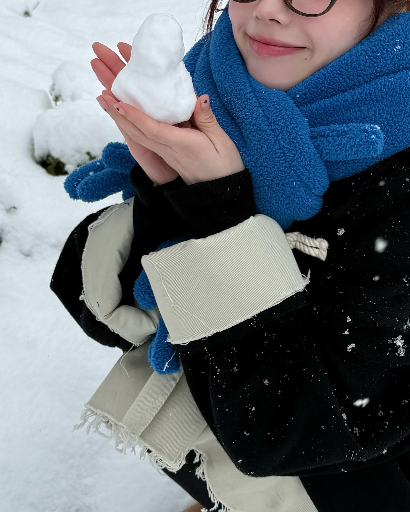 [잡담] 눈+카리나=💙 | 인스티즈