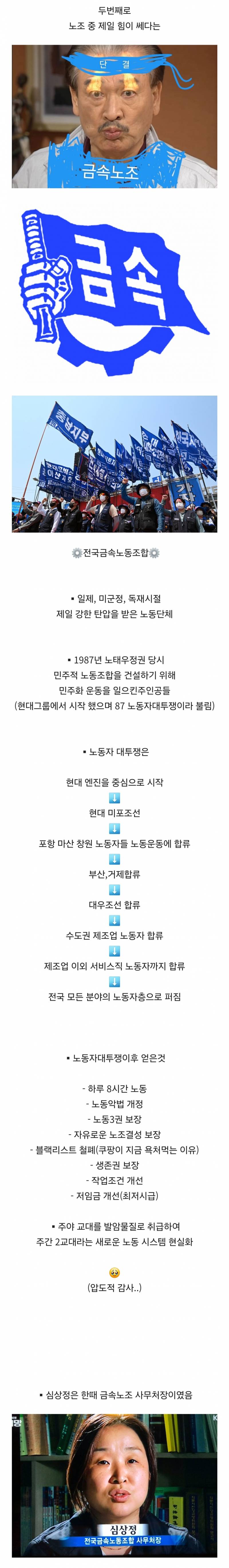 [정보/소식] 👷‍♀️ 대한민국 4대 파업전문가들에 대해 알아보자 👷‍♀️ | 인스티즈