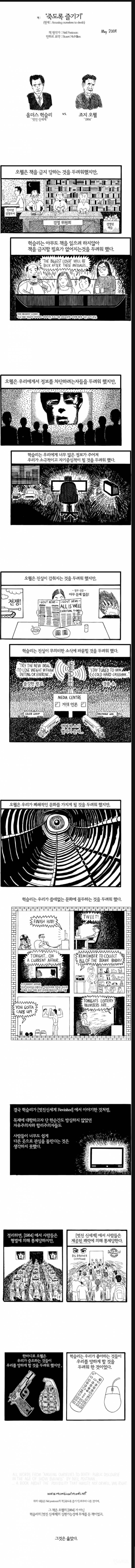 이쯤에서 봐야하는 독재에 관한 명작 1984 vs 멋진 신세계 | 인스티즈