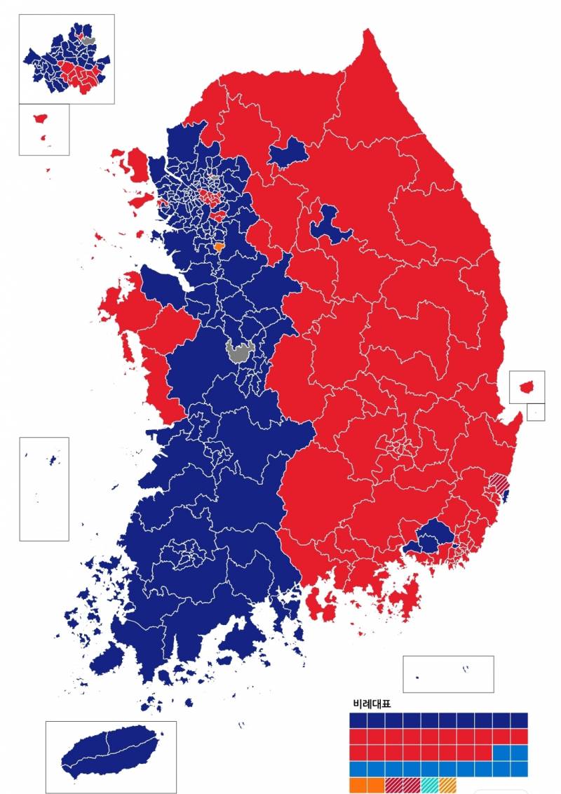 [잡담] 우리나라 국회의원 지역구 기기괴괴 그자체 | 인스티즈